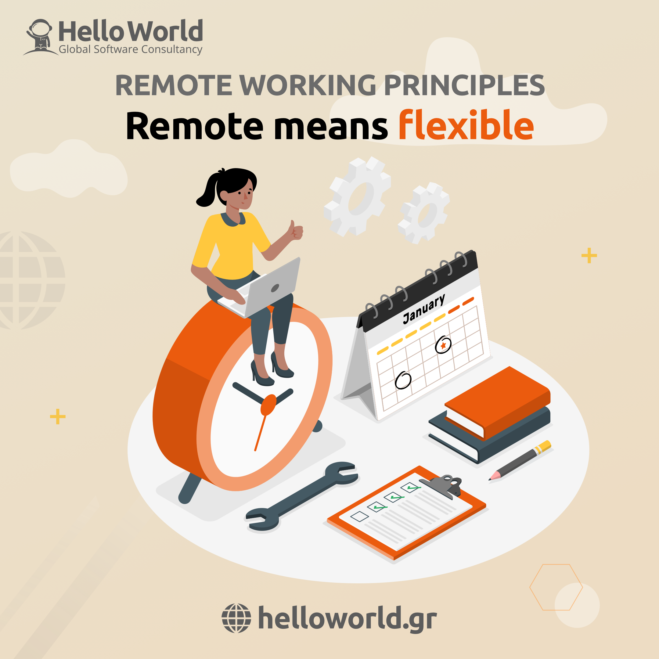 Remote means flexible