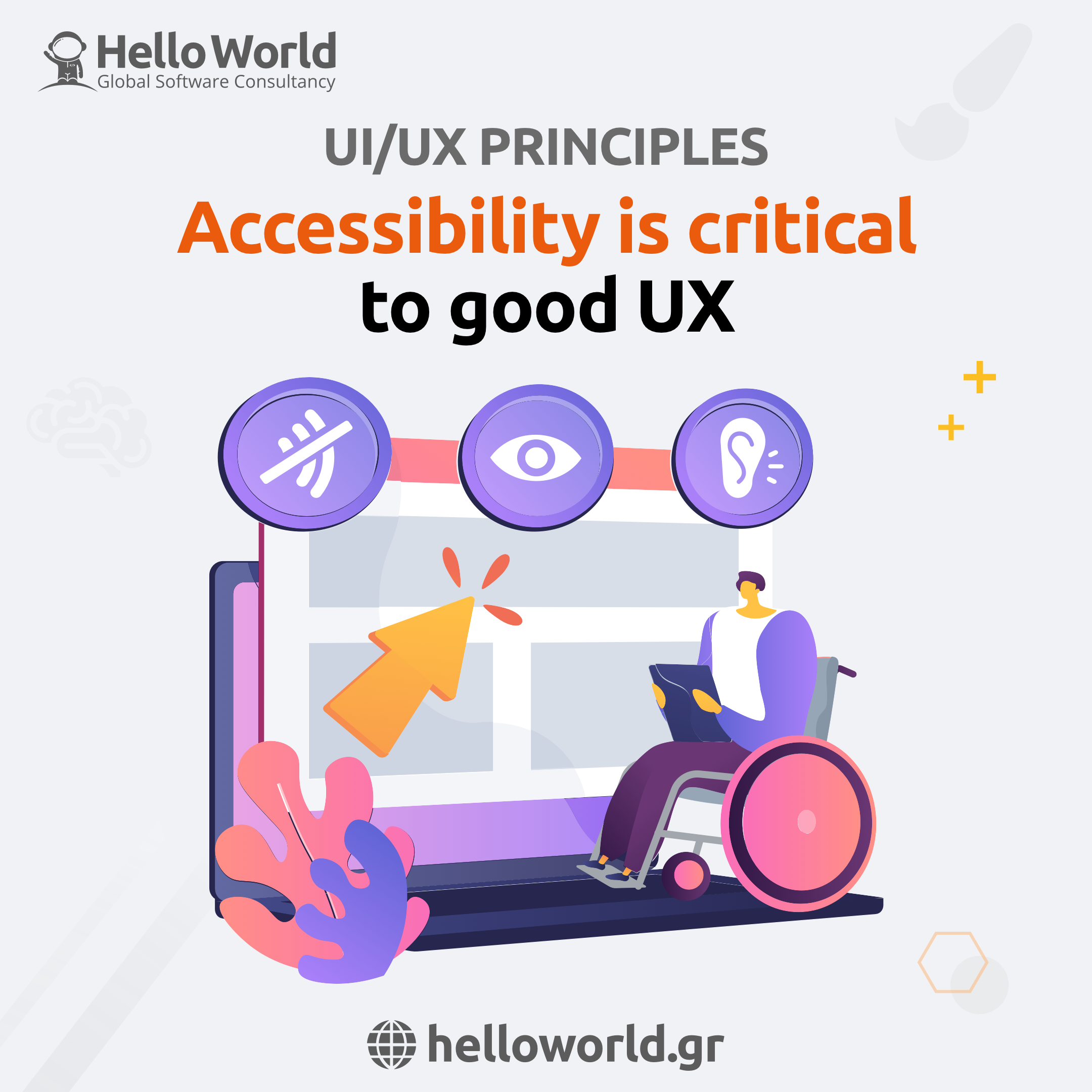 Accessibility is critical to good UX