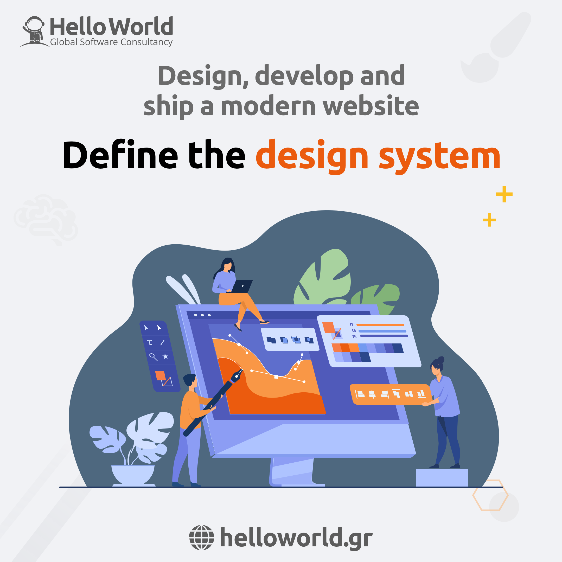 Create a Modern Website: Define the design system