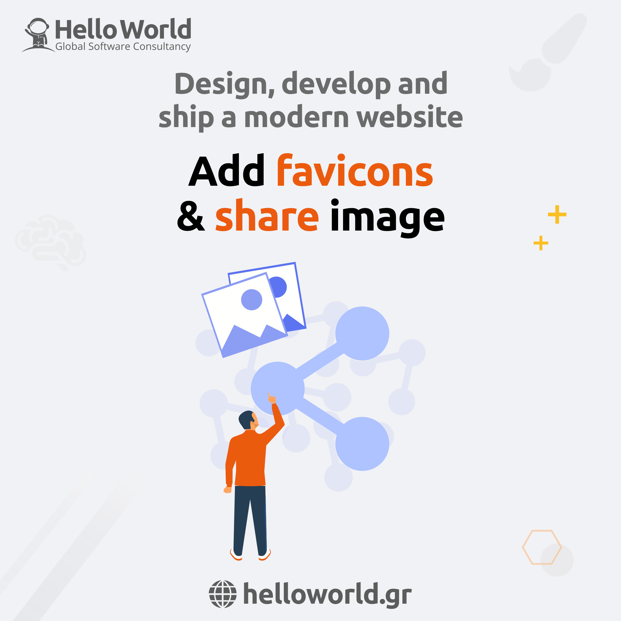 Create a Modern Website: Add favicons and share image